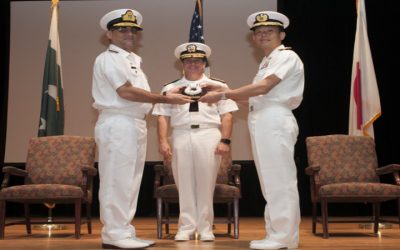 Pakistan Navy hands over command of Combined Task Force 151 (Ctf-151) to Japanese Maritime Self Defence Force